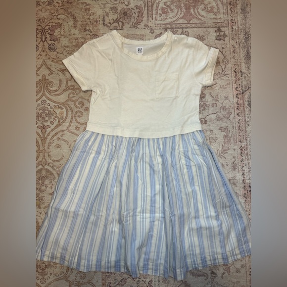 Gap Kids Striped Tee Shirt Dress (Size L) - Picture 1 of 4